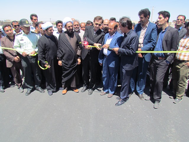 افتتاح بلوارانقلاب بافت